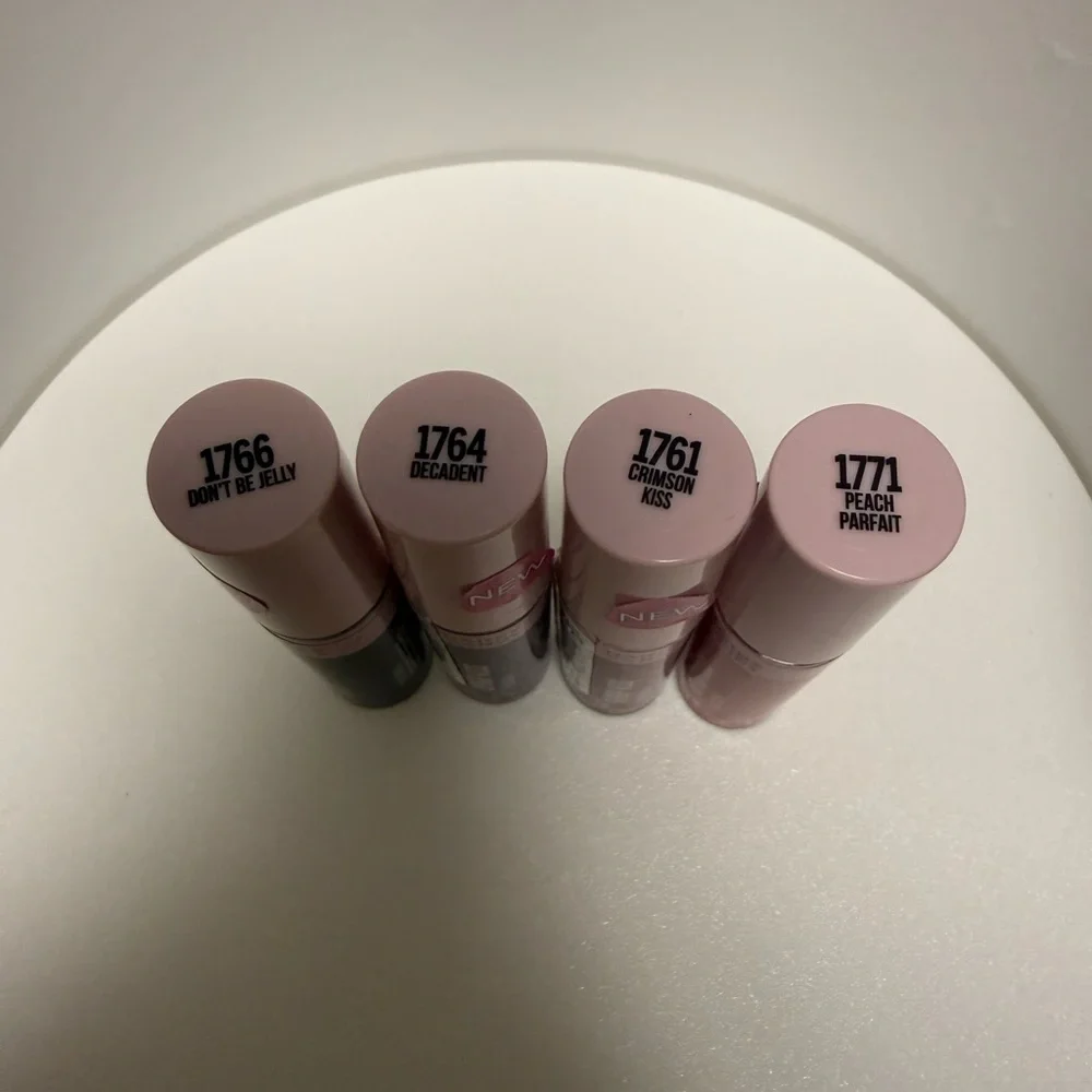 Hard Candy Syrup Kiss Lip Tint Lot of 4 – Mixed Shades – New Sealed